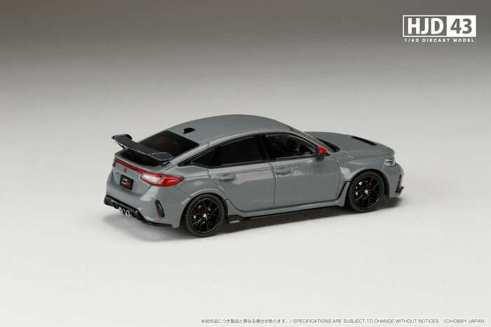 1/43 LCD Honda Civic INTEGRA (DC5) TYPE R White Diecast full