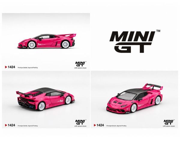 (預購) [吊卡/盒裝版] MINIGT 1/64 藍寶堅尼 LB WORKS Lamborghini Huracán GT Ruby Purple LHD 分別販售 20261105 [吊卡/盒裝版] MINIGT 1/64 藍寶堅尼 LB WORKS Lamborghini Huracán GT Ruby Purple LHD 分別販售