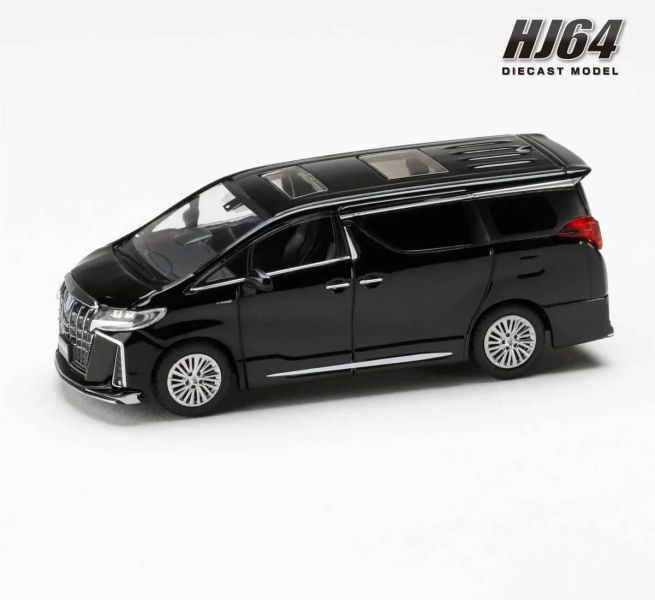 Hobby JAPAN 1/64 豐田 Toyota 阿法 ALPHARD 黑色 Hobby JAPAN 1/64 豐田 Toyota 阿法 ALPHARD 黑色