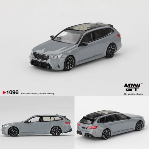 (預購) MINIGT 1/64 寶馬 BMW M5 Touring (G99) Brooklyn Grey Metallic LHD/RHD 分別販售 20251127 MINIGT 1/64 寶馬 BMW M5 Touring (G99) Brooklyn Grey Metallic LHD/RHD 分別販售