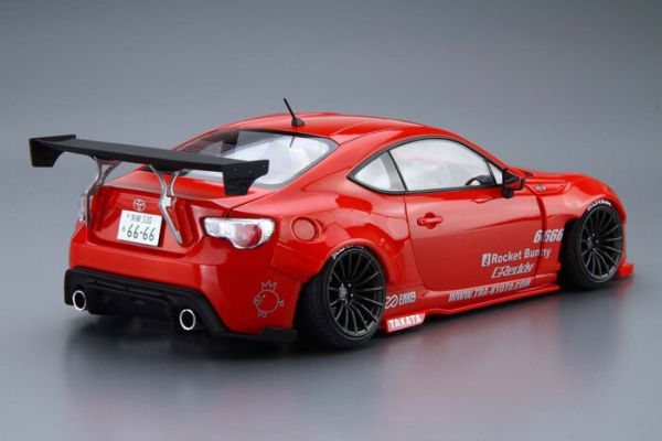 AOSHIMA 青島 1/24 改裝#1 ZN6 86 '12 Greddy&Rocket Bunny Enkei ver. 組裝模型 AOSHIMA 青島 1/24 改裝#1 ZN6 86 '12 Greddy&Rocket Bunny Enkei ver. 組裝模型