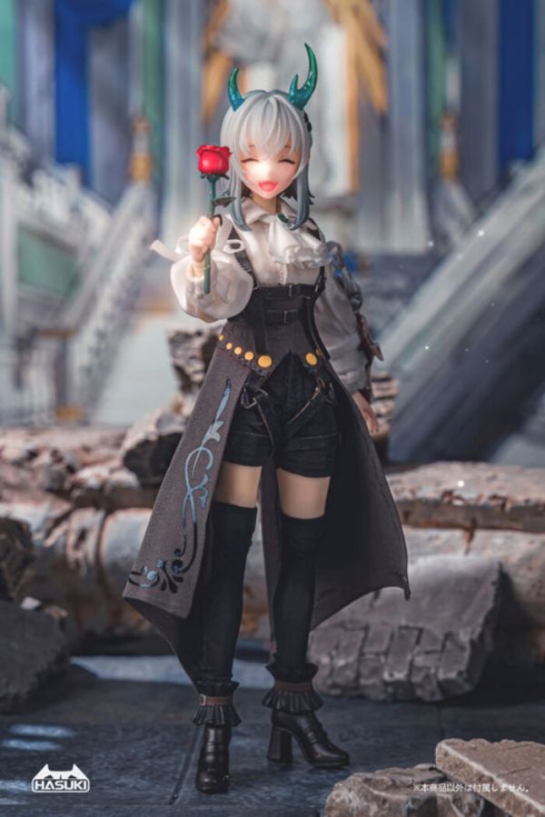 HASUKI 1/12 PA008 pocket art系列 玫瑰騎士 格羅莉亞 可動完成品 HASUKI 1/12 PA008 pocket art系列 玫瑰騎士 格羅莉亞 可動完成品