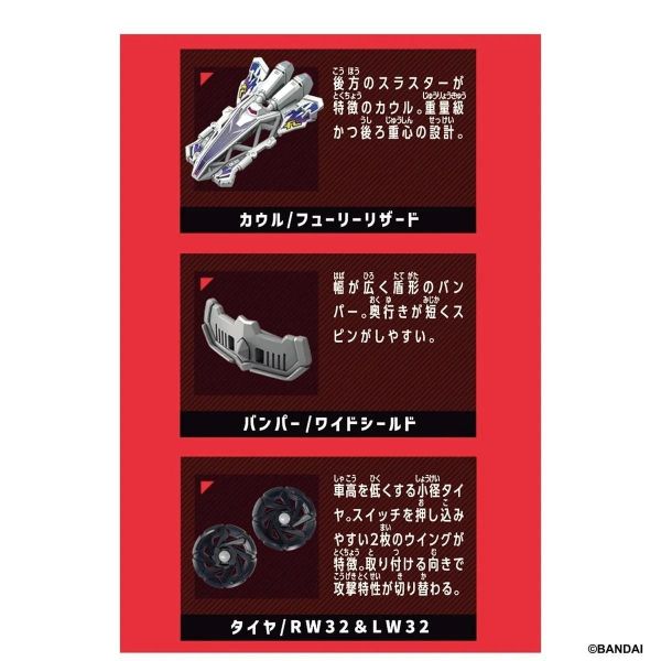 (預購) BANDAI BARABARIDE 爆裂競車 BR-09 蜥蜴配件 20260901 BANDAI BARABARIDE 爆裂競車 BR-09 蜥蜴配件