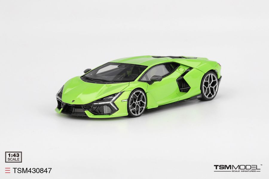 TSM MODEL 1/43 藍寶堅尼 Lamborghini Revuelto Verde Selvans TSM430847 TSM MODEL 1/43 藍寶堅尼 Lamborghini Revuelto Verde Selvans TSM430847