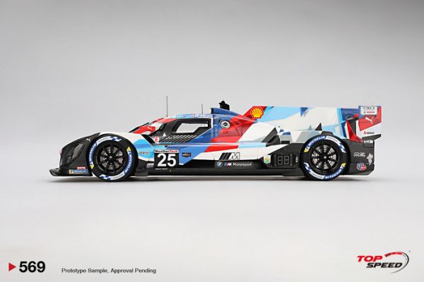 TOP SPPED 1/18 寶馬 BMW M Hybrid V8 GTP #25 BMW M Team RLL 2024 IMSA Daytona 24 Hrs TS0569 TOP SPPED 1/18 寶馬 BMW M Hybrid V8 GTP #25 BMW M Team RLL 2024 IMSA Daytona 24 Hrs TS0569