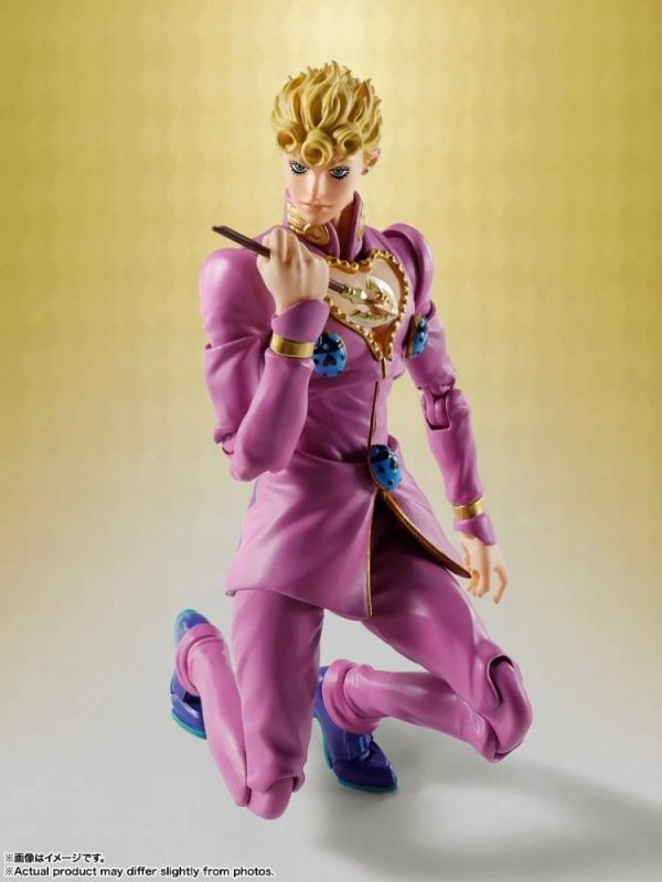 (預購) BANDAI S.H.Figuarts SHF JoJo的奇妙冒險第五部黃金之風 喬魯諾·喬巴拿 可動完成品 20260510 BANDAI S.H.Figuarts SHF JoJo的奇妙冒險第五部黃金之風 喬魯諾·喬巴拿 可動完成品