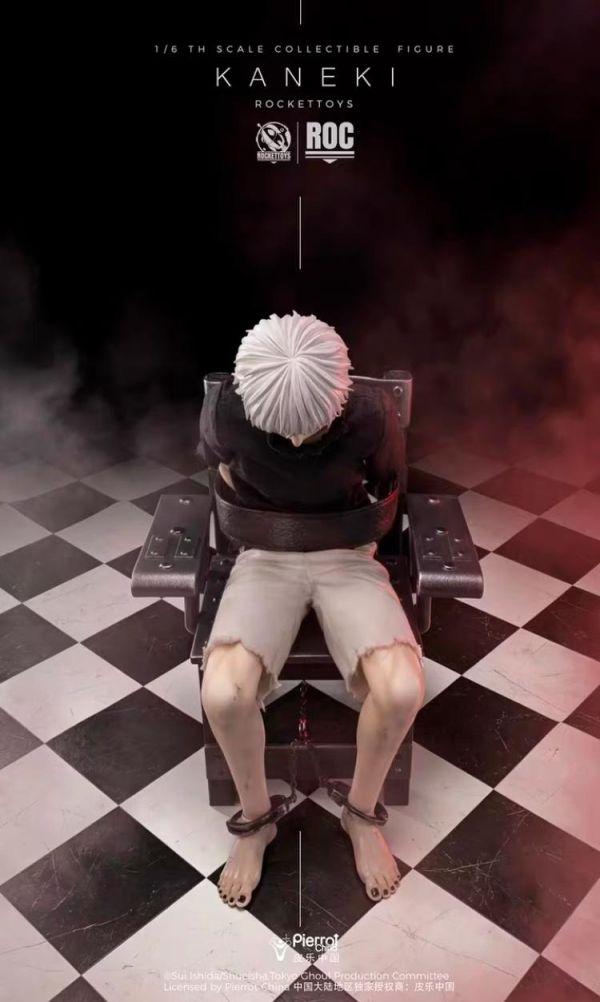 (預購) ROCKETTOYS 正版授權 1/6 東京喰種 金木研 KANEKI 覺醒Ver. 可動完成品 20260716 ROCKETTOYS 正版授權 1/6 東京喰種 金木研 KANEKI 覺醒Ver. 可動完成品
