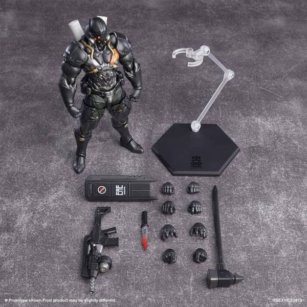 冰感工作室 1/12 蟲系列 盎克瓦爾人 泛用型 肅清者 單兵版 可動完成品 冰感工作室 1/12 蟲系列 盎克瓦爾人 泛用型 肅清者 單兵版 可動完成品