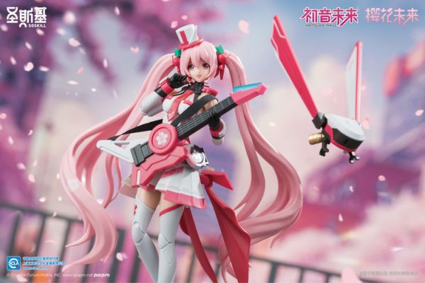 (預購) 聖斯基 初音未來 櫻花未來 粉紅音爆 組裝模型 聖斯基 初音未來 櫻花未來 粉紅音爆 組裝模型