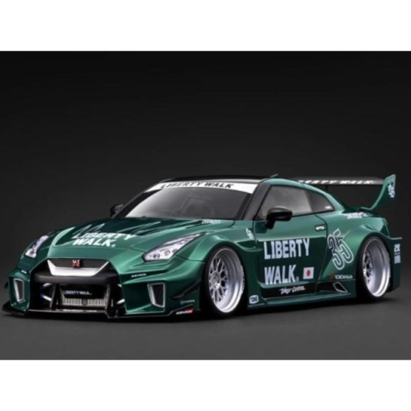 (預購) ignition model 1/18 日產 LB-Silhouette WORKS GT Nissan 35GT-RR Green Metallic IG4140 20260713 ignition model 1/18 日產 LB-Silhouette WORKS GT Nissan 35GT-RR Green Metallic IG4140