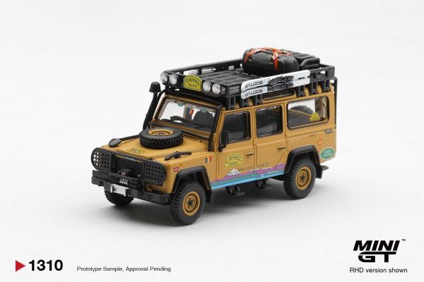 (預購) [吊卡版] MINIGT 1/64 路華 Land Rover Defender 110 1998 Camel Trophy Tierra del Fuego CT.24 Italy LHD MGT01380-BL 20260924 [吊卡版] MINIGT 1/64 路華 Land Rover Defender 110 1998 Camel Trophy Tierra del Fuego CT.24 Italy LHD MGT01380-BL