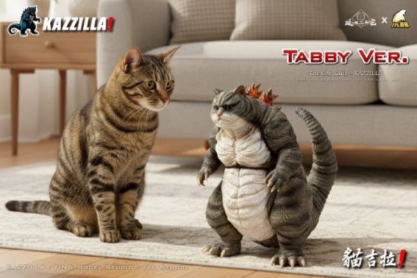 (預購) [標準版] KAZZILLA 貓吉拉第二彈 虎焰之王 已塗裝完成品 20251230 [標準版] KAZZILLA 貓吉拉第二彈 虎焰之王 已塗裝完成品