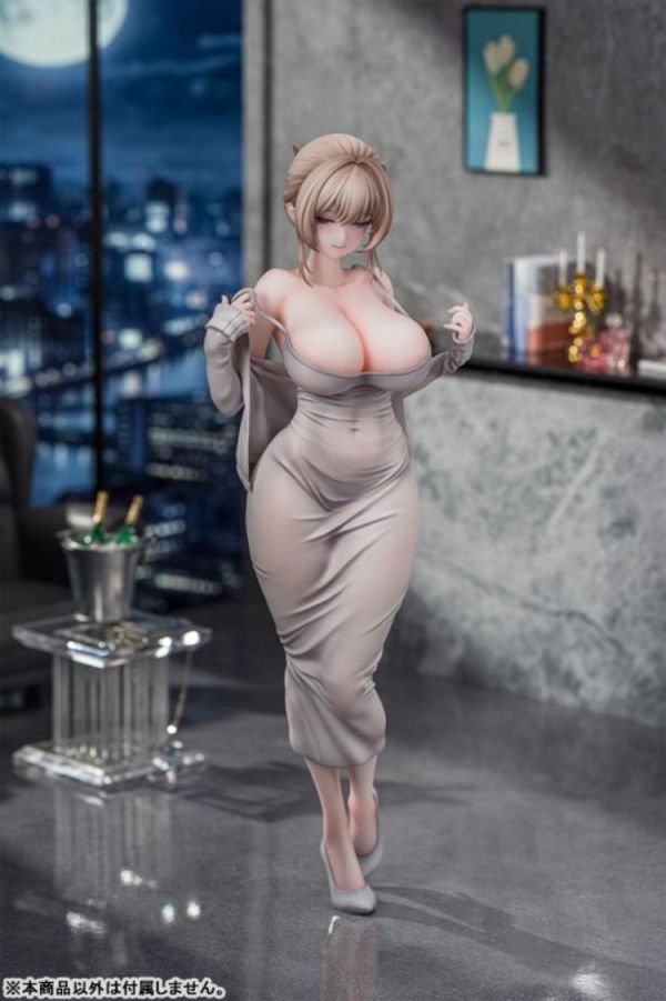 (預購) [豪華版] kawa design 1/6 無防備的艾琳 完成品 附特典:原畫色紙&壓克力流沙立牌 20260922 [豪華版] kawa design 1/6 無防備的艾琳 完成品 附特典:原畫色紙&壓克力流沙立牌
