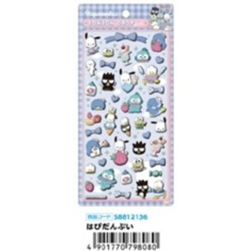 SUN-STAR BonBon Drop 立體貼紙 三麗鷗 全8款 分別販售 SUN-STAR BonBon Drop 立體貼紙 三麗鷗 全8款 分別販售