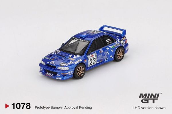 (預購) MINIGT 1/64 速霸陸 Subaru Impreza WRC99 #23 2000 Acropolis Rally MGT01078-L (預購) MINIGT 1/64 速霸陸 Subaru Impreza WRC99 #23 2000 Acropolis Rally MGT01078-L