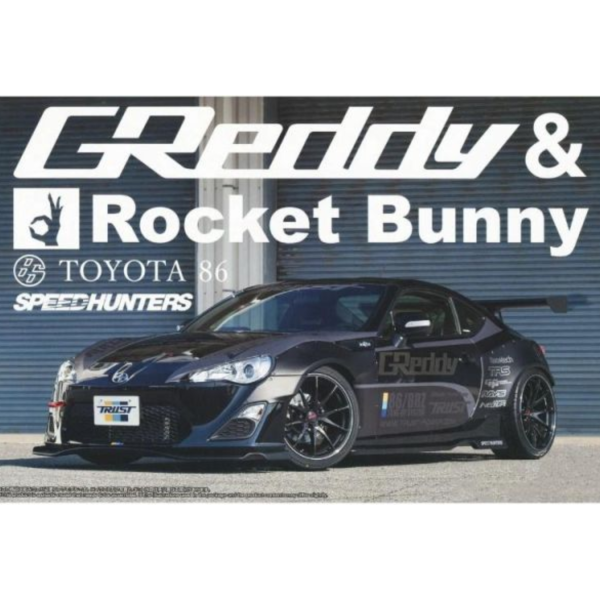 (預購) AOSHIMA 青島 1/24 改裝#2 豐田 86 ZN6 Greddy&Rocket Bunny Volk Racing "12 ver. 組裝模型 20260707 AOSHIMA 青島 1/24 改裝#2 豐田 86 ZN6 Greddy&Rocket Bunny Volk Racing "12 ver. 組裝模型