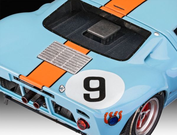 Revell 1/24 福特 GT40 利曼1968 組裝模型 Revell 1/24 福特 GT40 利曼1968 組裝模型