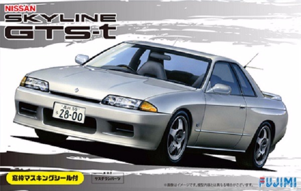 1/24 NISSAN R32 SKYLINE GTS-t FUJIMI ID101 富士美 組裝模型 FUJIMI,1/24,skyline,R32,NISSAN,ID,
