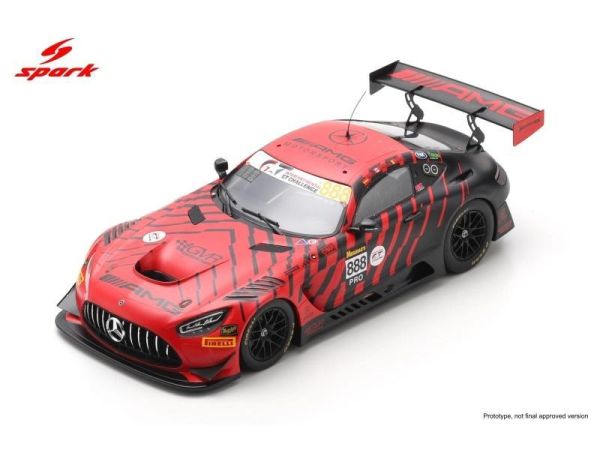 (預購) SPARK 1/18 賓士 Mercedes-AMG GT3 EVO No.888 Mercedes-AMG Team GMR 18AS014 20261014 SPARK 1/18 賓士 Mercedes-AMG GT3 EVO No.888 Mercedes-AMG Team GMR 18AS014