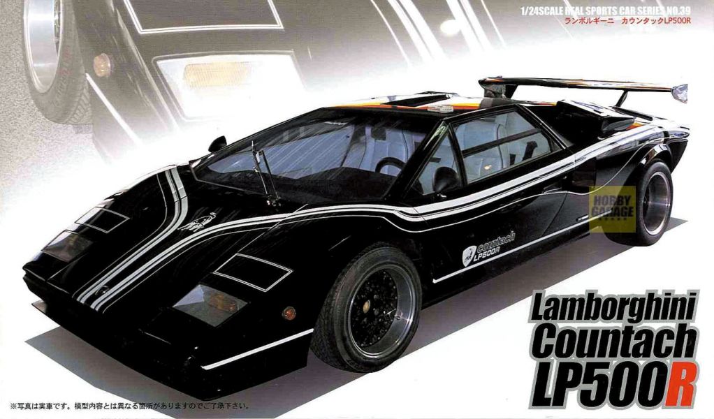 1/24 Lamborghini Countach LP500R FUJIMI RS39 富士美 組裝模型 FUJIMI,1/24,RS,VOLKSWAGEN,GOLF,R32,VW,Lamborghini,Countach,LP500R,