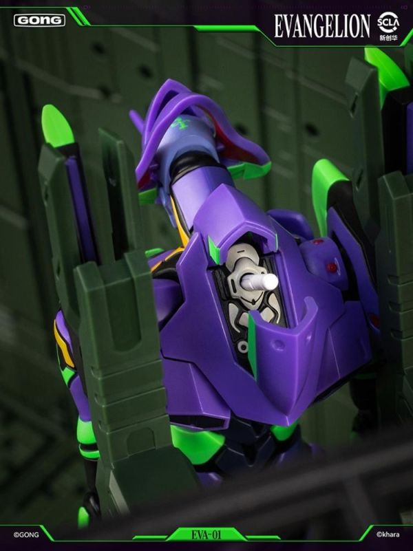 (預購) 共鳴Gong 新世紀福音戰士 初號機 可動完成品 20260428 共鳴Gong 新世紀福音戰士 初號機 可動完成品