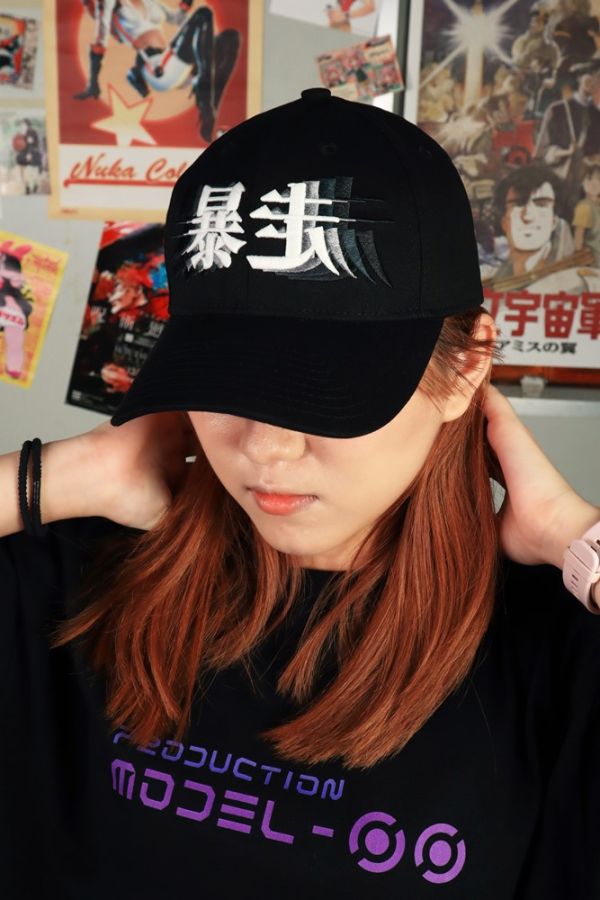 NEXTee 翻轉模玩系列 暴走 棒球帽 黑色 NEXTee 翻轉模玩系列 暴走 棒球帽 黑色