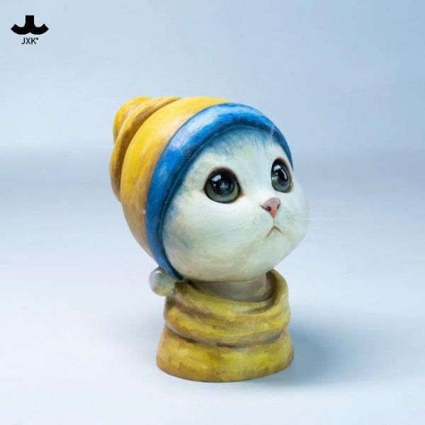 (預購) JXK 動物 戴珍珠耳環的貓 JXK330 20260319 JXK 動物 戴珍珠耳環的貓 JXK330