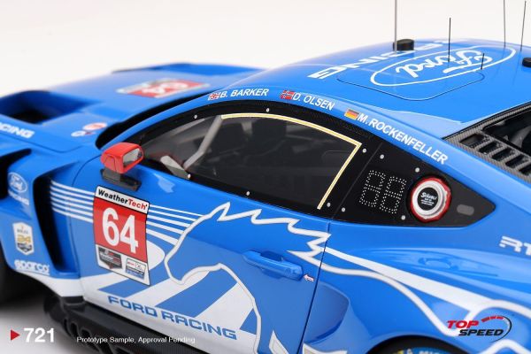 (預購) TOP SPEED 福特 Ford Mustang GT3 #65 Ford Racing 2026 IMSA Daytona 24 Hrs TS0722 20261019 TOP SPEED 福特 Ford Mustang GT3 #65 Ford Racing 2026 IMSA Daytona 24 Hrs TS0722
