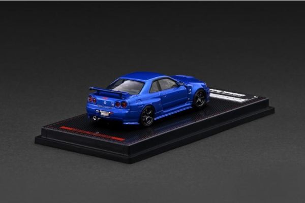 (預購) ignition model 1/64 日產 Nissan Skyline GT-R (BNR34) NISMO customized Blue Metallic 金屬藍 IG4174 20260405 ignition model 1/64 日產 Nissan Skyline GT-R (BNR34) NISMO customized Blue Metallic 金屬藍 IG4174
