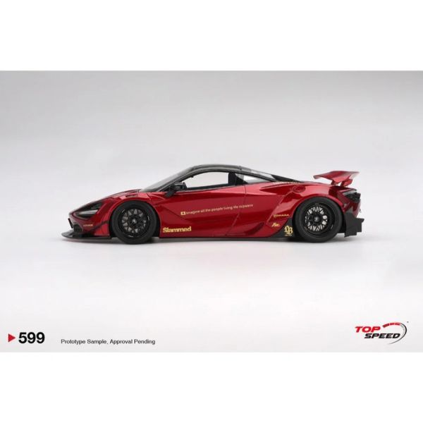 TOP SPEED 1/18 麥拉倫 McLaren 720S LB Works Gem Red TS0599 TOP SPEED 1/18 麥拉倫 McLaren 720S LB★Works Gem Red TS0599