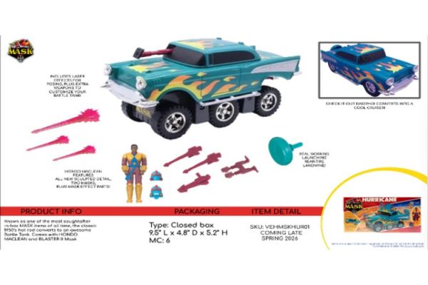 (預購) TLS TOYS MASK 神龍特攻隊 炫風戰車 20251221 TLS TOYS MASK 神龍特攻隊 炫風戰車