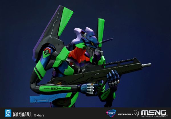 MENG 新世紀福音戰士 EVA 泛用人形決戰兵器人造人 初號機 Ver.1.5 幻彩悅色版 MECHA-001LH 組裝模型 MENG 新世紀福音戰士 EVA 泛用人形決戰兵器人造人 初號機 Ver.1.5 幻彩悅色版 MECHA-001LH 組裝模型