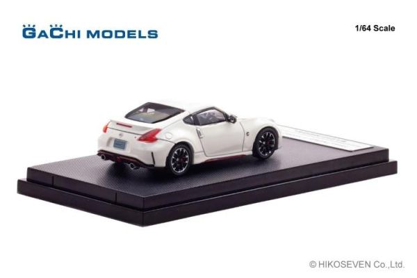 (預購) GACHI MODELS 1/64 日產 Nissan Fairlady Z nismo (Z34) 2014 Brilliant White Pearl 珍珠白 GM64002WH 20260615 GACHI MODELS 1/64 日產 Nissan Fairlady Z nismo (Z34) 2014 Brilliant White Pearl 珍珠白 GM64002WH
