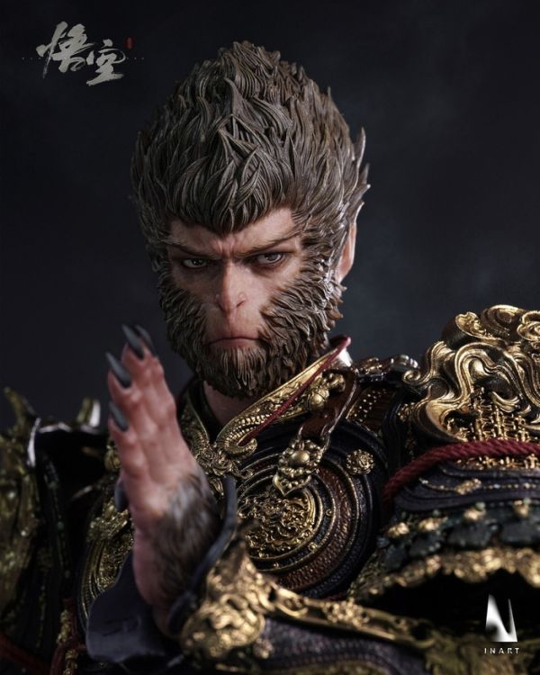 Queen studios INART 1/6 黑神話 悟空 天命人 大聖金甲套 可動完成品 Queen studios INART 1/6 黑神話 悟空 天命人 大聖金甲套 可動完成品