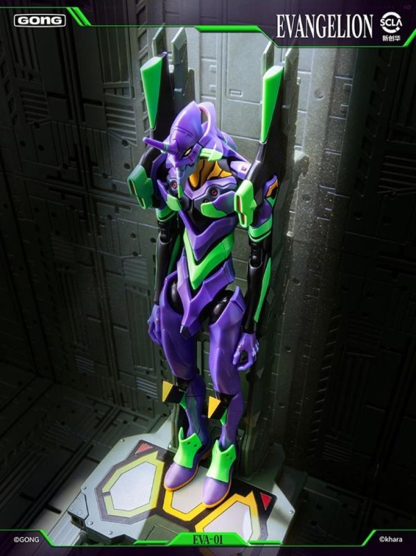 (預購) 共鳴Gong 新世紀福音戰士 初號機 可動完成品 20260428 共鳴Gong 新世紀福音戰士 初號機 可動完成品