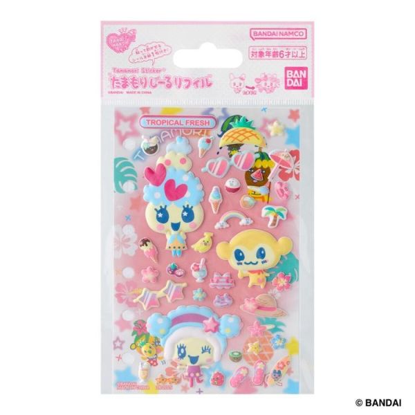 (預購) BANDAI 塔麻歌子夢幻熱帶貼紙包 20260420 BANDAI 塔麻歌子夢幻熱帶貼紙包