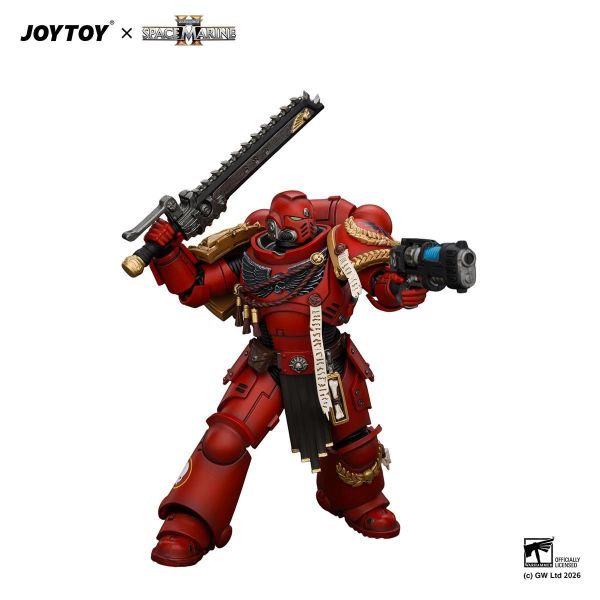 (預購) JOYTOY 1/18 戰鎚40k 遊戲版聖血天使 老兵 JT05305 可動完成品 20261006 JOYTOY 1/18 戰鎚40k 遊戲版聖血天使 老兵 JT05305 可動完成品