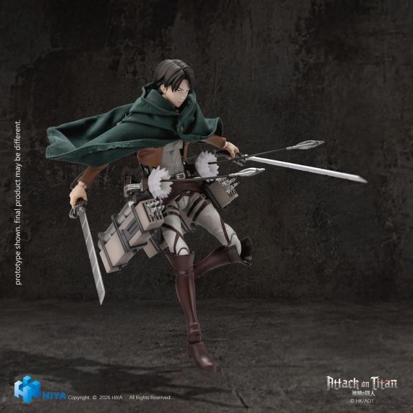 (預購) Hiya E.B.S. 1/12 進擊的巨人1~3季 里維·阿卡曼 EBA0449 可動完成品 20261221 Hiya E.B.S. 1/12 進擊的巨人1~3季 里維·阿卡曼 EBA0449 可動完成品