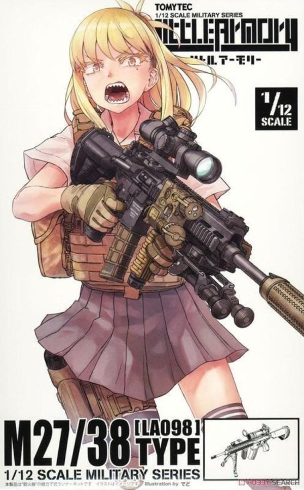 (預購) [再販] Tomytec 1/12 迷你武裝 LA098 M27/38 TYPE 組裝模型 20260624 [再販] Tomytec 1/12 迷你武裝 LA098 M27/38 TYPE 組裝模型