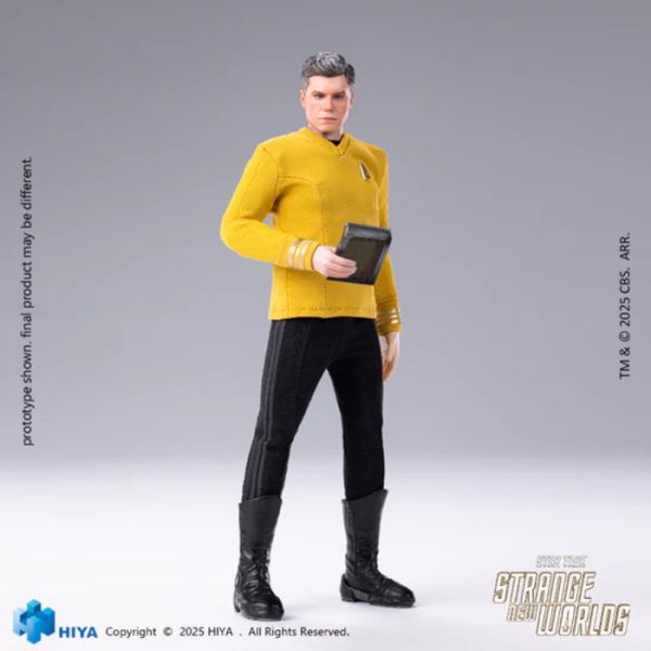 Hiya Toys 極致迷你系列 1/12 16C​​M 星際爭霸戰 奇異新世界 派克 可動完成品 ESS0157 Hiya Toys 極致迷你系列 1/12 16C​​M 星際爭霸戰 奇異新世界 派克 可動完成品 ESS0157