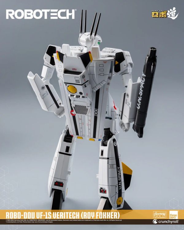 [再販] threezero  ROBO-DOU 超時空要塞 VF-1S 變形戰鬥機 洛·福卡 20.3cm 可動完成品 3Z03056W0 [再販] threezero  ROBO-DOU 超時空要塞 VF-1S 變形戰鬥機 洛·福卡 20.3cm 可動完成品 3Z03056W0