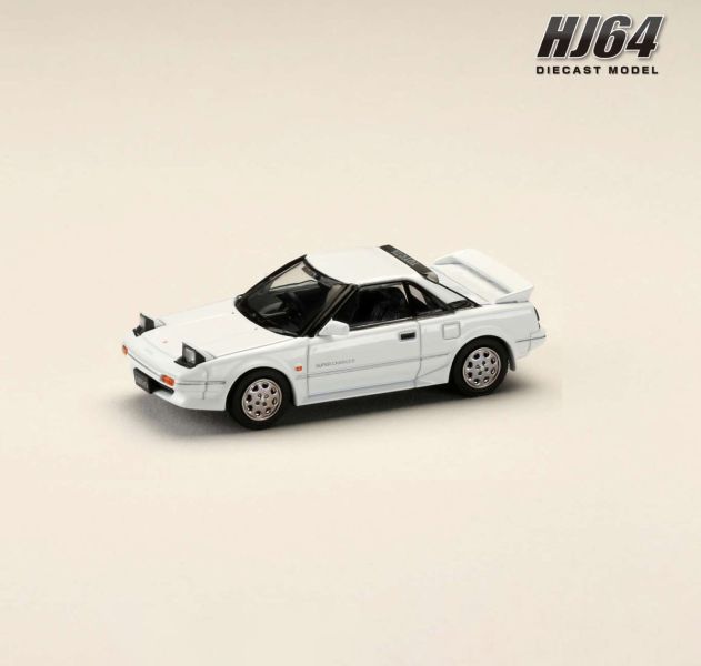 Hobby JAPAN 1/64 豐田 Toyota MR2 1600G-LIMITED SUPER CHARGER 1986 超級白II Hobby JAPAN 1/64 豐田 Toyota MR2 1600G-LIMITED SUPER CHARGER 1986 超級白II