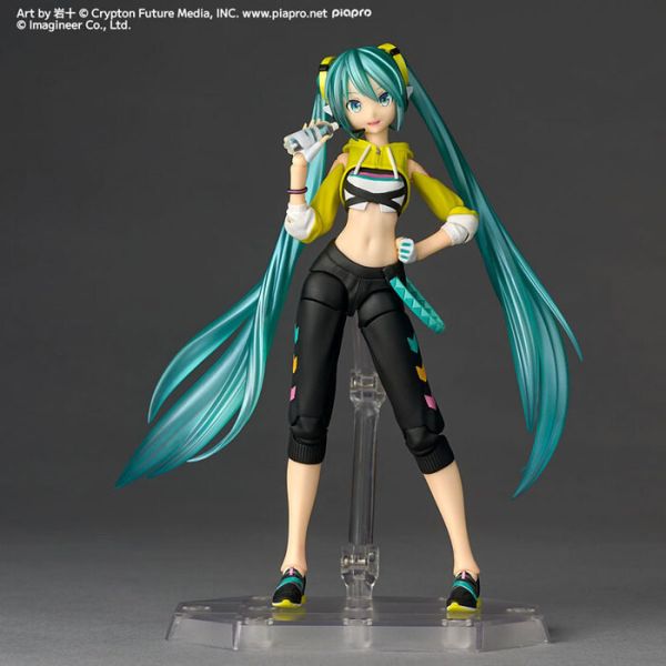 KAIYODO 海洋堂 REVOLTECH 驚奇山口 初音未來 健身拳擊ver. 可動完成品 KAIYODO 海洋堂 REVOLTECH 驚奇山口 初音未來 健身拳擊ver. 可動完成品