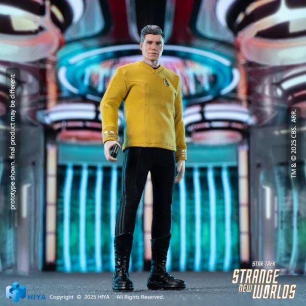 Hiya Toys 極致迷你系列 1/12 16C​​M 星際爭霸戰 奇異新世界 派克 可動完成品 ESS0157 Hiya Toys 極致迷你系列 1/12 16C​​M 星際爭霸戰 奇異新世界 派克 可動完成品 ESS0157