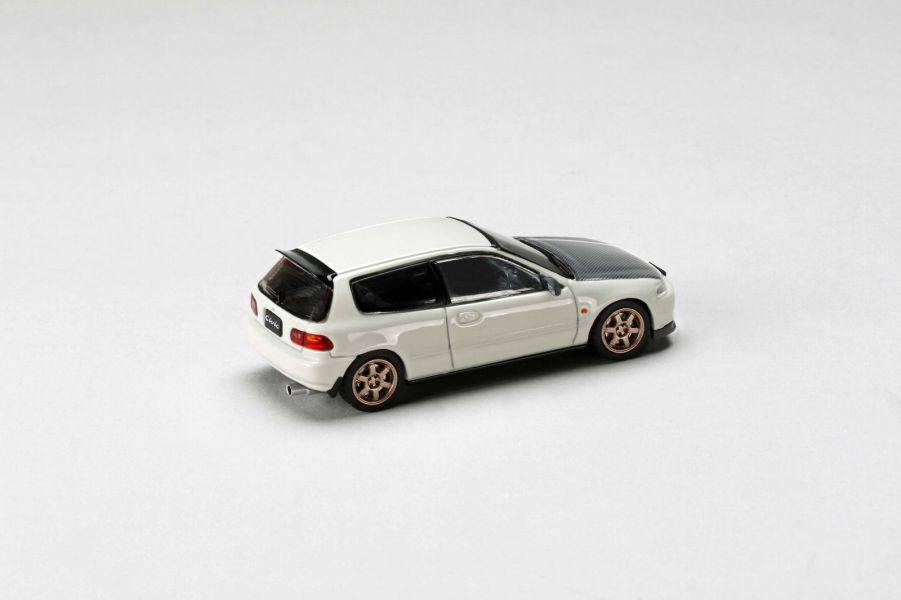 Hobby JAPAN 1/64 JDM64 本田 Honda CIVIC (EG6) SIR-Ⅱ五代喜美 JDM STYLE 霜花白 Hobby JAPAN 1/64 JDM64 本田 Honda CIVIC (EG6) SIR-Ⅱ五代喜美 JDM STYLE 霜花白