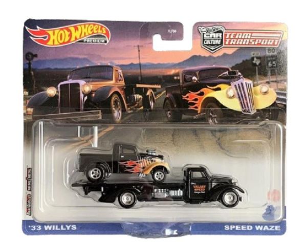 Hot Wheels 風火輪 新運輸車組 1933 WILLYS & SPEED WAZE 953W Hot Wheels 風火輪 新運輸車組 1933 WILLYS & SPEED WAZE 953W