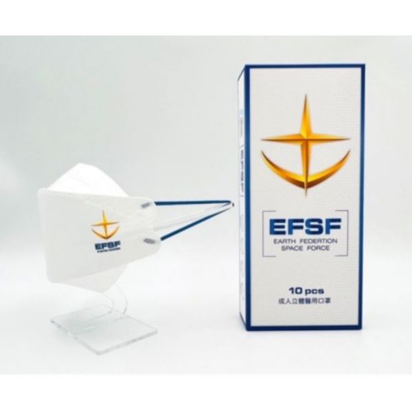 機動戰士鋼彈 地球聯邦宇宙軍 善存成人立體醫用口罩 10入 ,機動戰士鋼彈,地球聯邦宇宙軍,善存,成人立體醫用口罩,10入,
