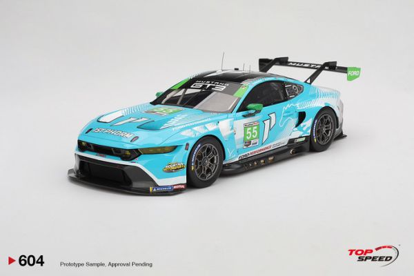 TOP SPPED 1/18 福特 Ford Mustang GT3 #55 Proton Competition 2024 IMSA Daytona 24 Hrs TS0604 TOP SPPED 1/18 福特 Ford Mustang GT3 #55 Proton Competition 2024 IMSA Daytona 24 Hrs TS0604