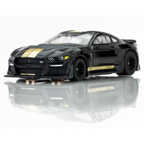 (預購) AFX Mega-G+ 1/64 2022年式 Mustang GT500H 黑/金配色 HO電刷賽車 22082 20260813 AFX Mega-G+ 1/64 2022年式 Mustang GT500H 黑/金配色 HO電刷賽車 22082