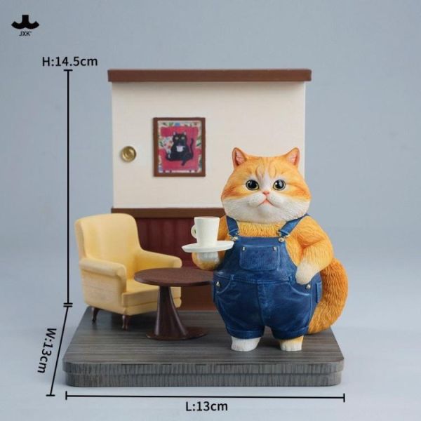 (預購) JXK Studio JXK351 動物公仔 貓咖侍應生 B 20260423 JXK Studio JXK351 動物公仔 貓咖侍應生 B